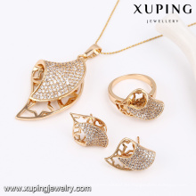 63803-Xuping Costume Find Jewelry Nuevo diseño Wedding Sets para mujeres